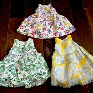 Janie and Jack Spring Dress Bundle